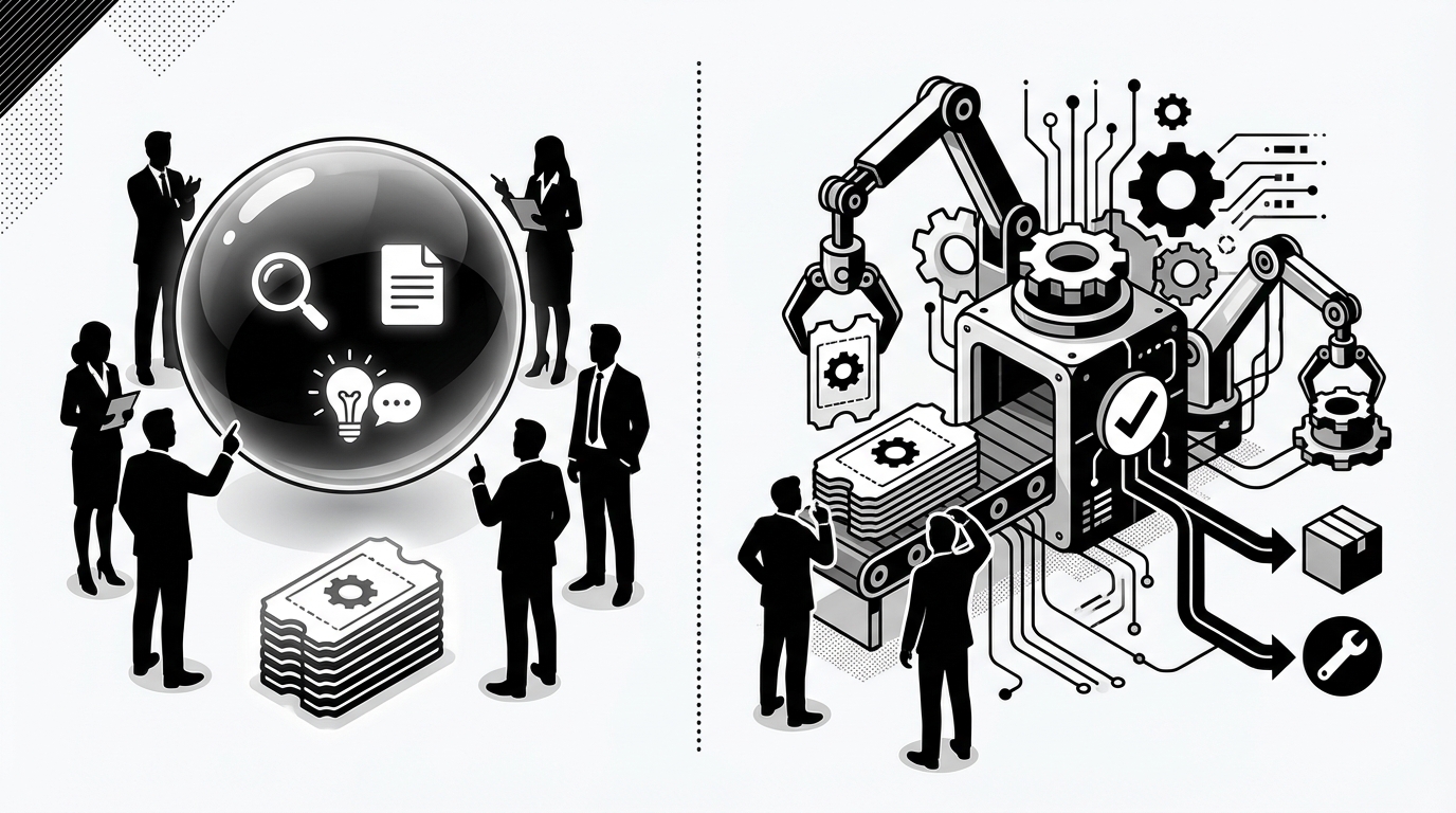 Why Most MSPs Misunderstand AI in Managed Services concept illustration - Tyqra AI